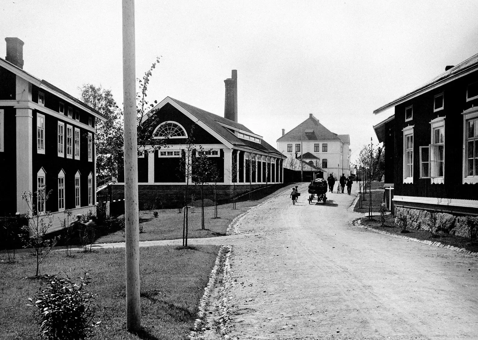 William Ruthin katu, mustavalkoinen arkistokuva